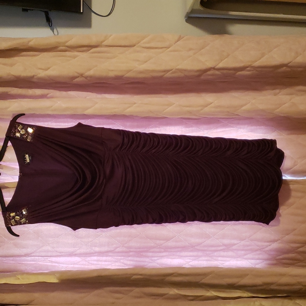 Plum Cocktail Dress